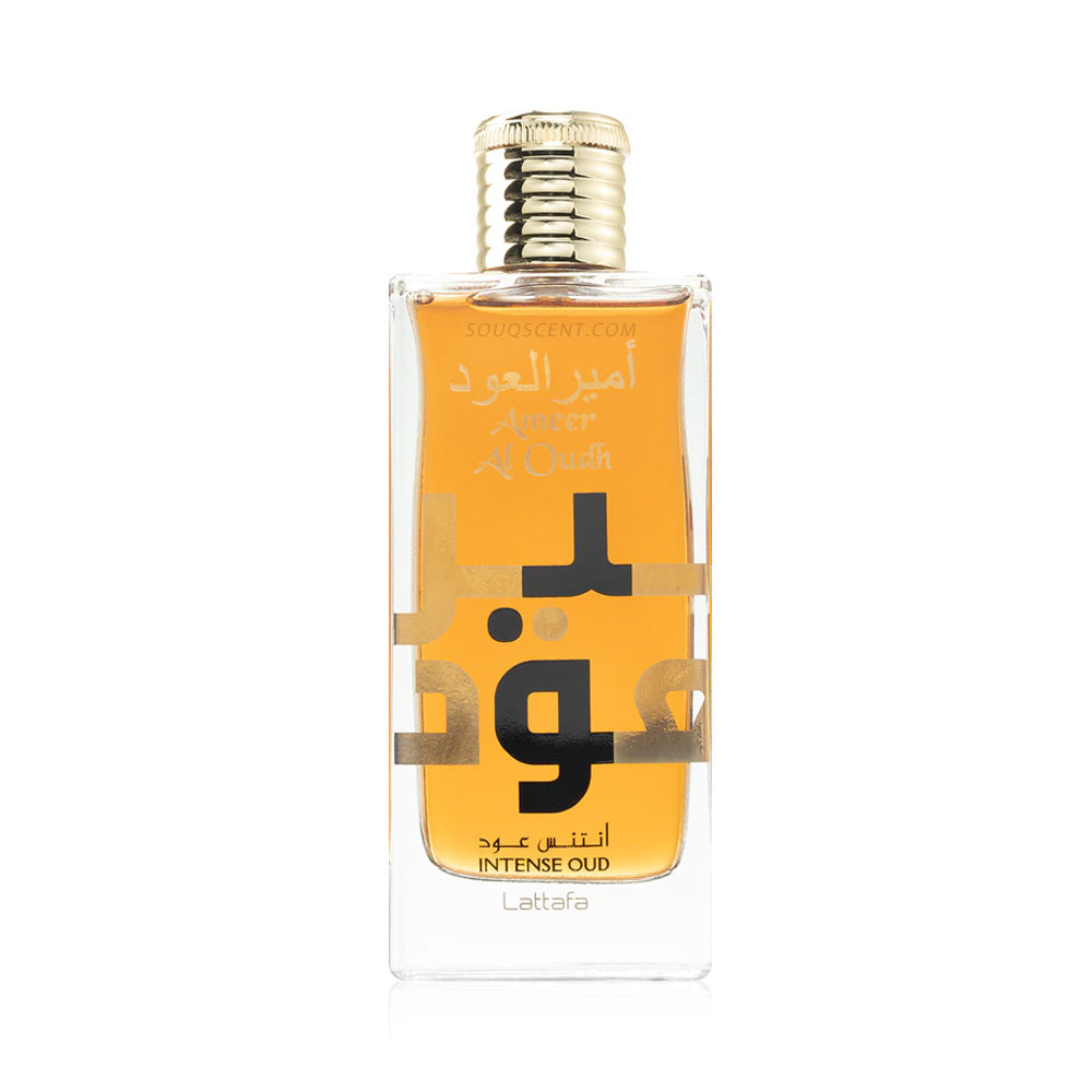 Lattafa Ameer Al Oudh Intense 100ml bottle - Al Rashid Perfumes Qatar