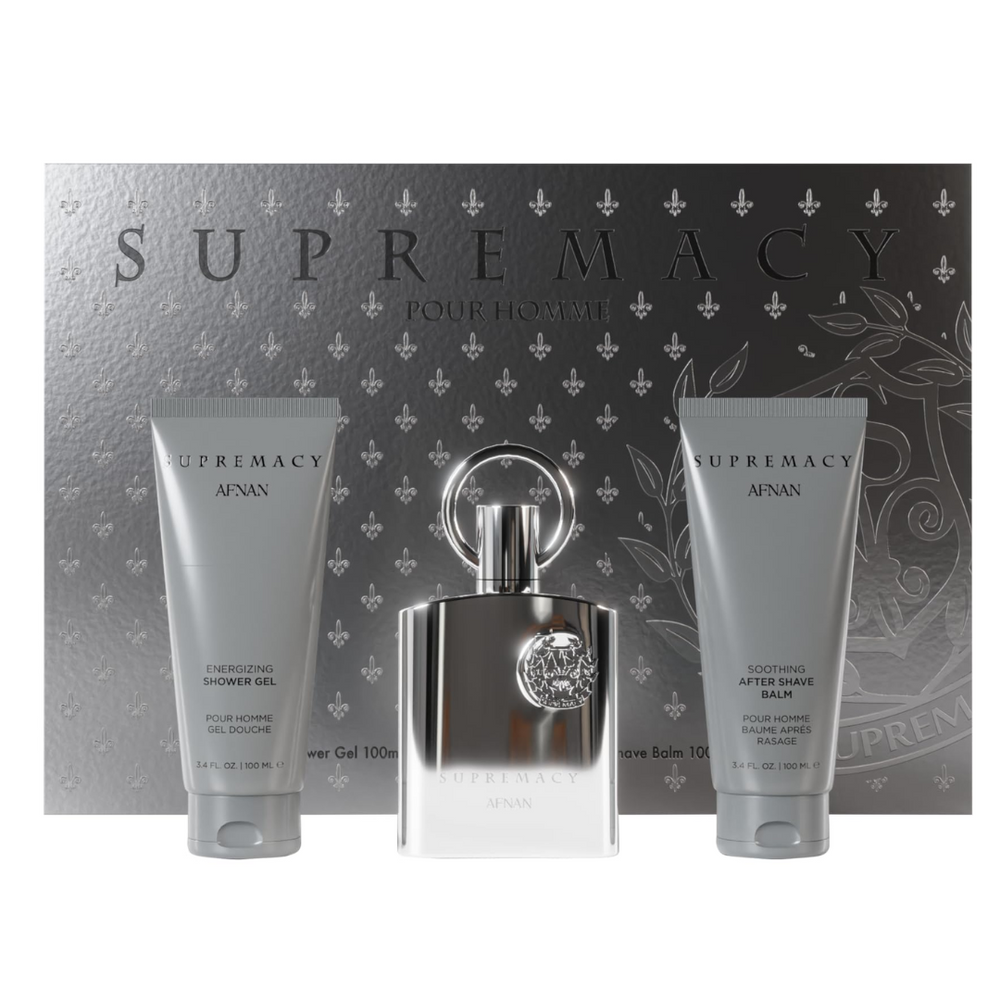 Afnan Giftset Supremacy Silver 100 ml