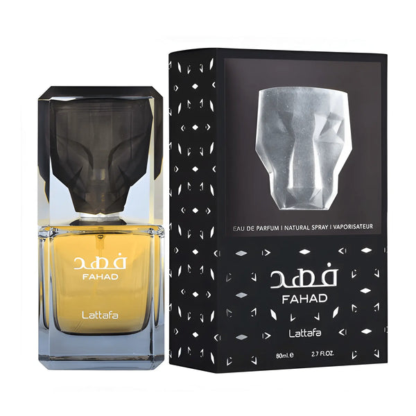 Lattafa Fahad 100ml EDP perfume bottle – Al Rashid Perfumes Qatar