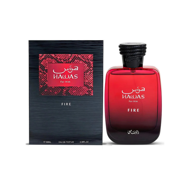رصاصي حواس فاير 100 مل ماء عطر