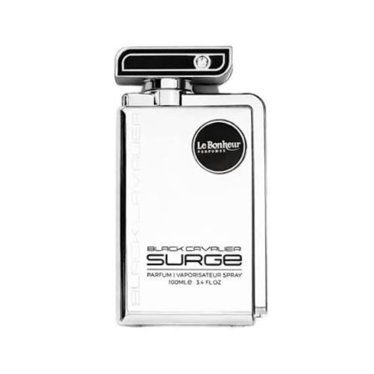 Le Bonheur Black Cavalier Surge 100ml - View 2 | Al Rashid Perfumes Qatar
