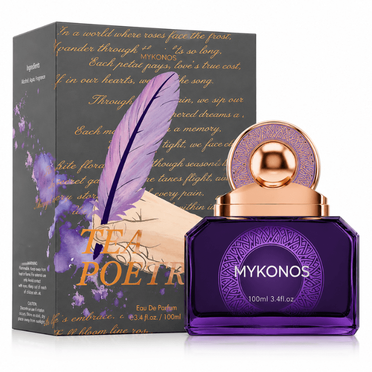 Mykonos Tea Poetry 100ml Extrait de Parfum | Al Rashid Perfumes Qatar