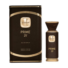 Le Bonheur Prime 25 N 100ml EDP box and perfume bottle